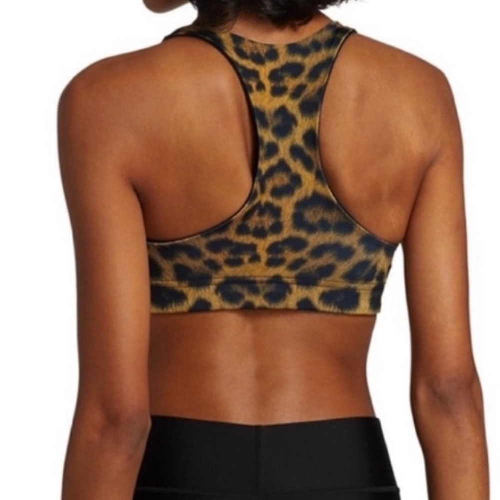 Terez Leopard Print Sports Bra S